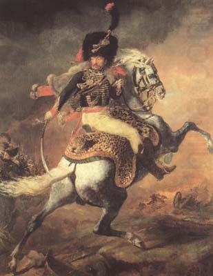 Theodore Gericault Chasseur of the Imperial Guard,Charging (mk10) china oil painting image